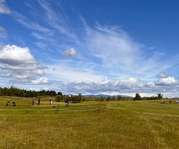 Golf í Hraunborgum